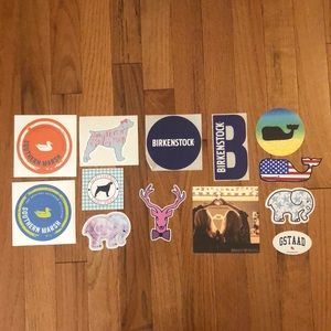 assorted stickers SOLD